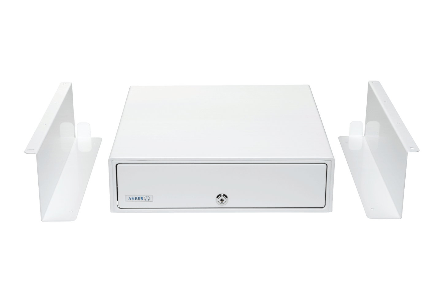 Under-counter holder for ANKER cash drawers
