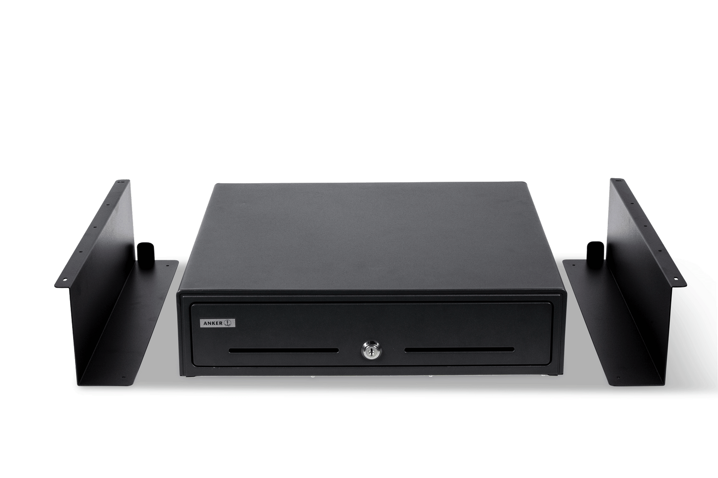 Under-counter holder for ANKER cash drawers